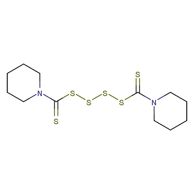 1TON 120-54-7 Tetrasulfida,bis(piperidinothiocarbonyl); Soxinoltra C12H20N2S6